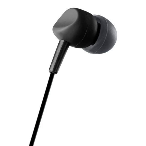Hama Oordopjes Kooky In-ear Microfoon Kabel-knikbescherming Zwart - Afbeelding 2