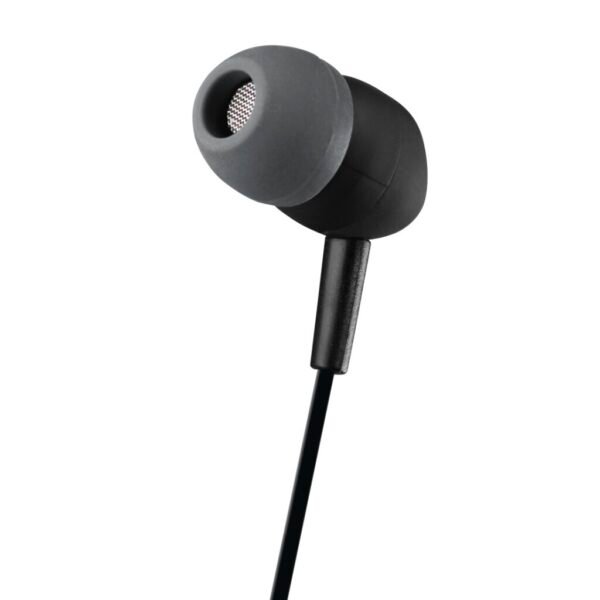 Hama Oordopjes Kooky In-ear Microfoon Kabel-knikbescherming Zwart - Afbeelding 3