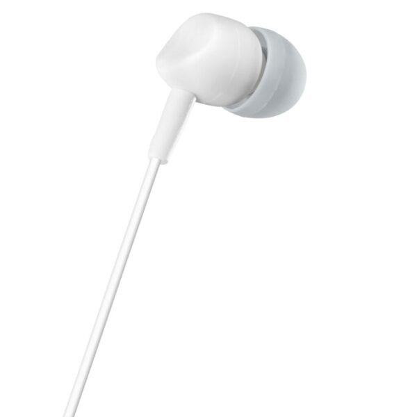 Hama Oordopjes Kooky In-ear Microfoon Kabel-knikbescherming Wit - Afbeelding 2
