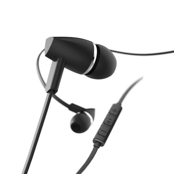 Hama Oordopjes Joy In-ear Microfoon Platte Kabel Zwart - Afbeelding 3