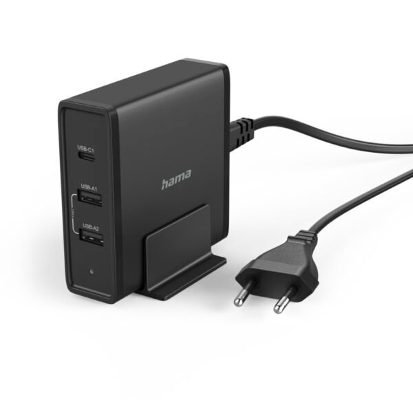 Hama Universeel USB-C-oplaadstation 3 Poorten Power Delivery (PD) 5-20V/65W - Afbeelding 2
