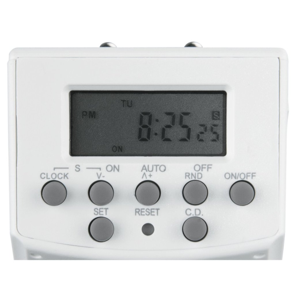 Hama Digitale Week-Tijdschakelklok Wit - Afbeelding 2