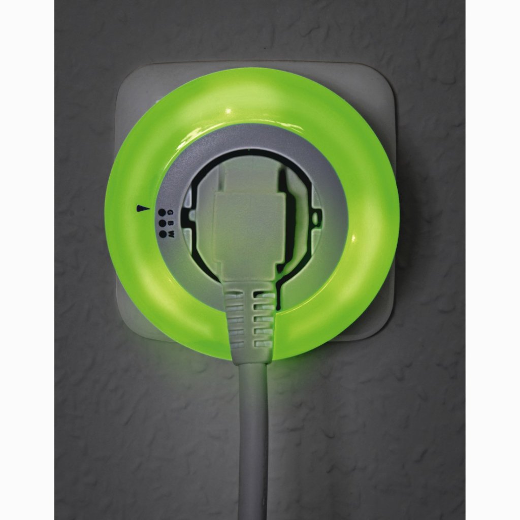 Hama Led-nachtlampje Circle Colour M. Geïntegr. Stopcont. Lichtsensor 3 Kl. - Afbeelding 4