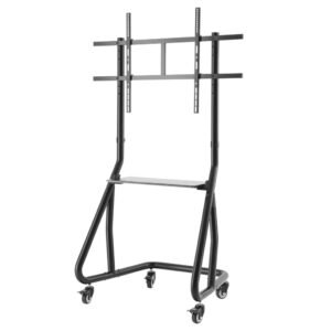 Hama TV-Standaard Trolley voor Beeldscherm 124-254 cm Zwart