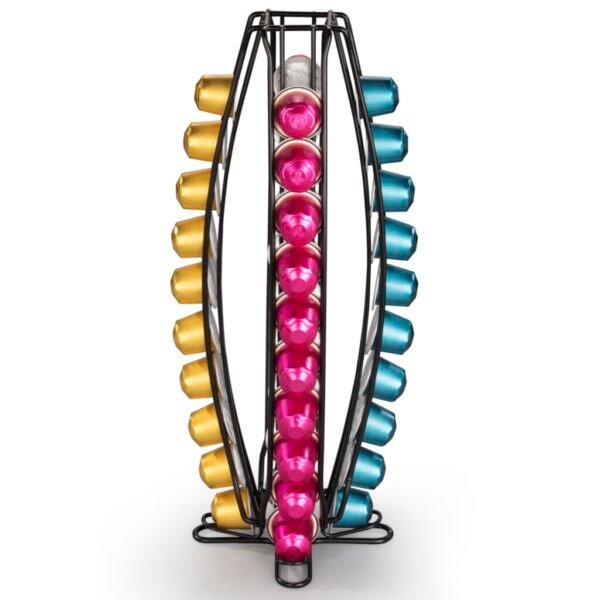 Xavax Koffiecuphouder Voor Nespresso Houder Voor 40 Cups Zwart Mat - Afbeelding 2