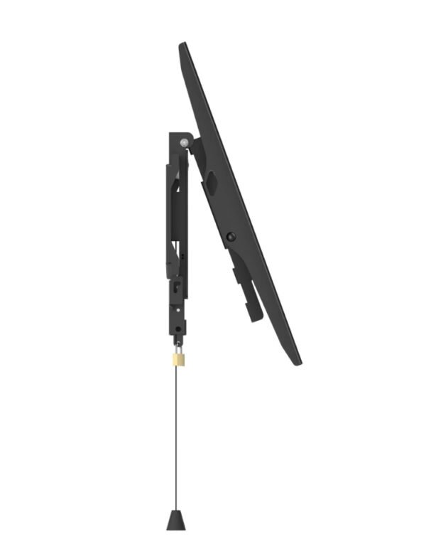 Hama Tv-muurbeugel Kantelbaar Antidiefstal-voorziening 165 Cm (65) Tot 50 Kg - Afbeelding 4