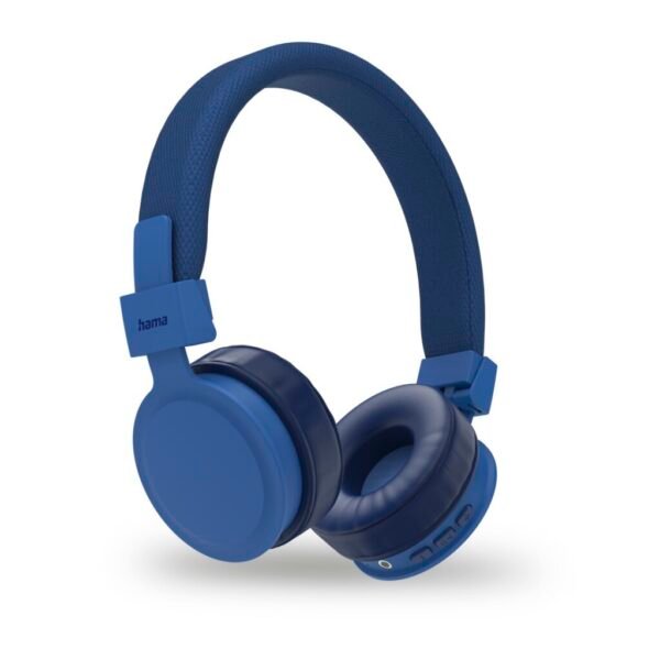 Hama Freedom Lit II Bluetooth On-Ear Koptelefoon Blauw - Afbeelding 2