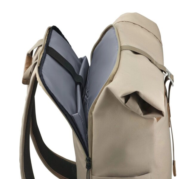 Hama Laptop-rugzak Silvan Rolltop Duurzaam Tot 41 Cm (16,2) Beige - Afbeelding 7