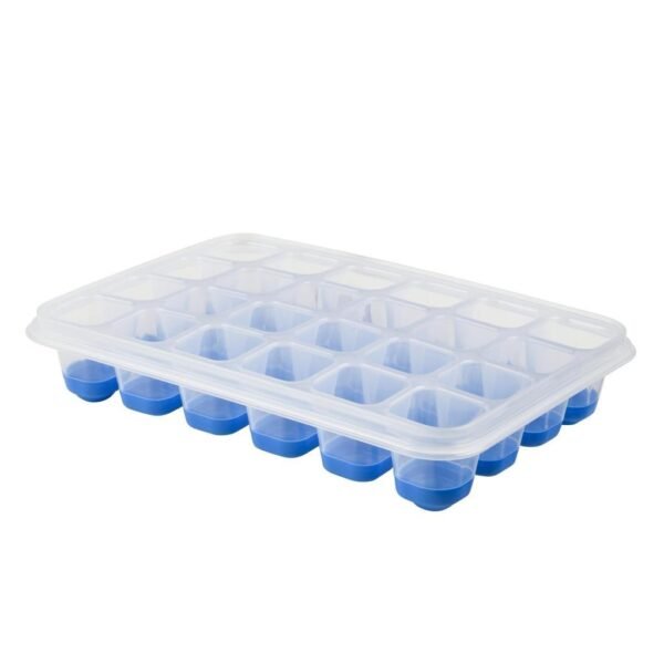 Tefal Masterseal IJsblokjesdoos voor 24 IJsblokjes Blauw/Transparant - Afbeelding 3