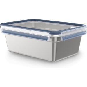 Tefal MasterSeal Vershoudbakje 3L RVS/Blauw