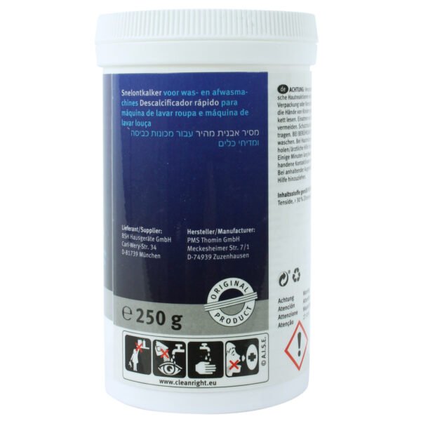 BOSCH SIEMENS B/s Vw/wasmachine Ontkalker 250g - Afbeelding 3
