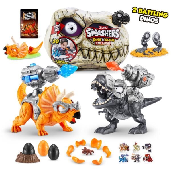 Zuru Smashers Dino Island T-Rex Battle - Afbeelding 3