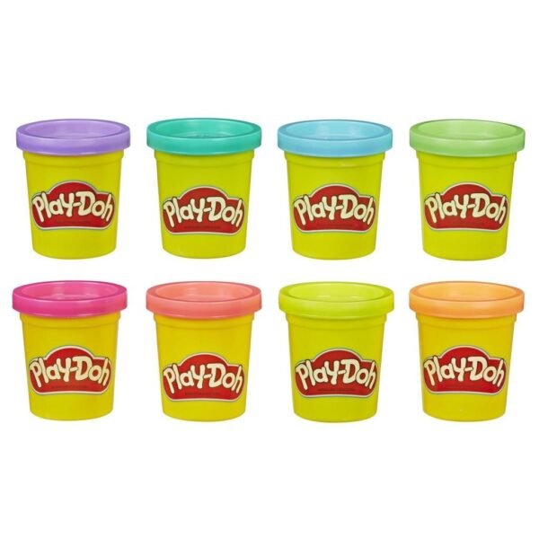 Play-Doh Regenboog Kleuren 8 Potjes Klei - Afbeelding 5