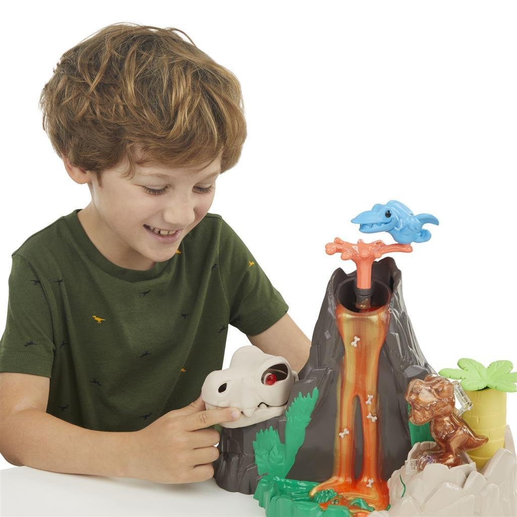 Play-Doh Slime Hydro Glitz Dino Vulkaan - Afbeelding 7
