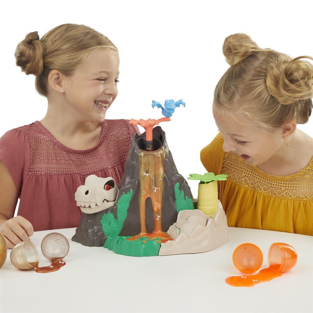 Play-Doh Slime Hydro Glitz Dino Vulkaan - Afbeelding 8