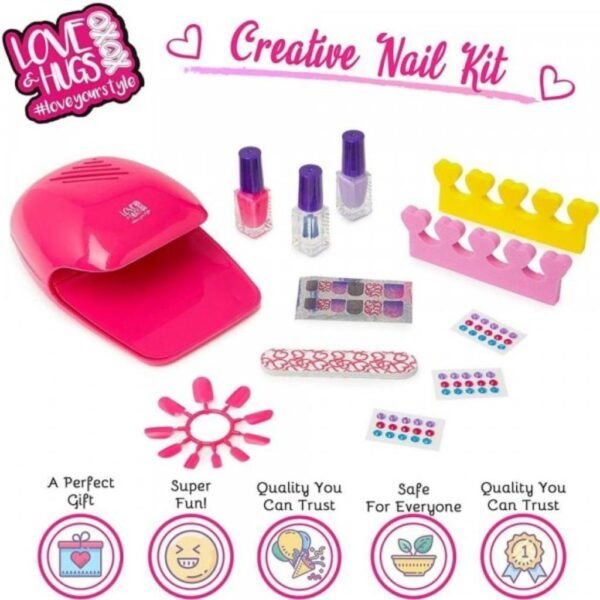 Love and Hugs Manicure-Pedicure Set - Afbeelding 2