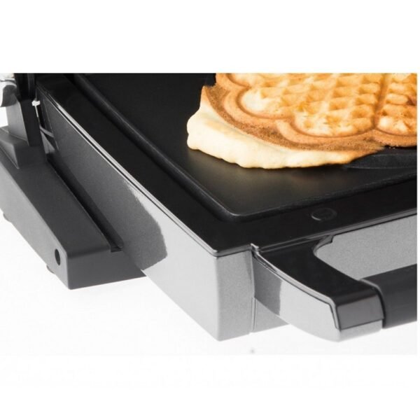 Fritel 142355 Bakplaten Hartjesvorm Aluminium/Zwart - Afbeelding 2