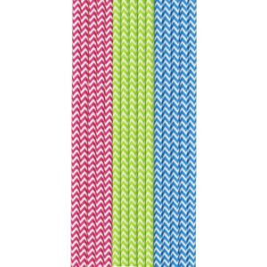 Duni Papieren Rietjes 50 Stuks Rood/Groen/Blauw