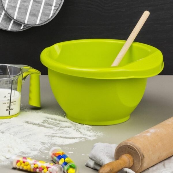 Rotho ONDA Beslagkom 2.5L Limegroen - Afbeelding 2