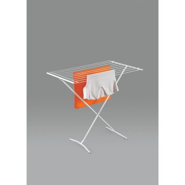 Tomado Metaltex Opvouwbaar Staand Droogrek Como 8M Wit - Afbeelding 2