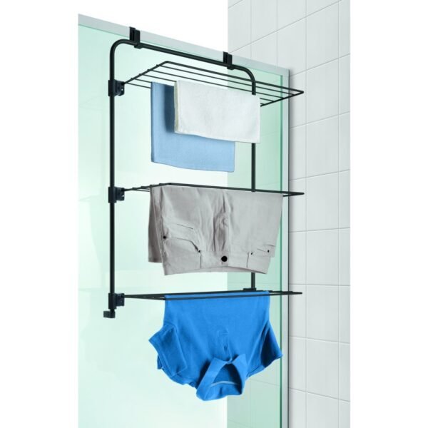 Metaltex Gale Droogrek 11 m Drooglijn 57x31x98 cm Zwart - Afbeelding 2