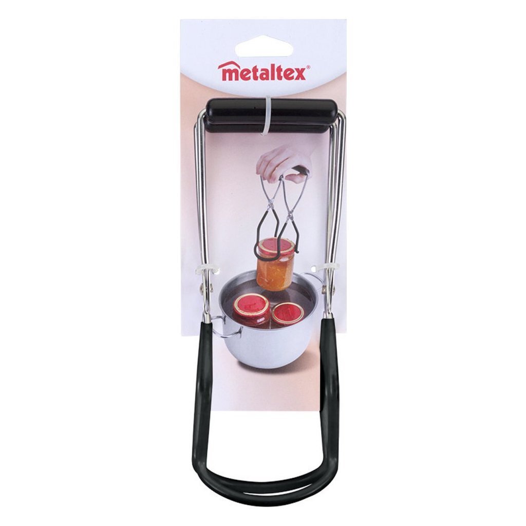 Metaltex Potlifter 22x8.5 cm Zilver/Zwart - Afbeelding 2