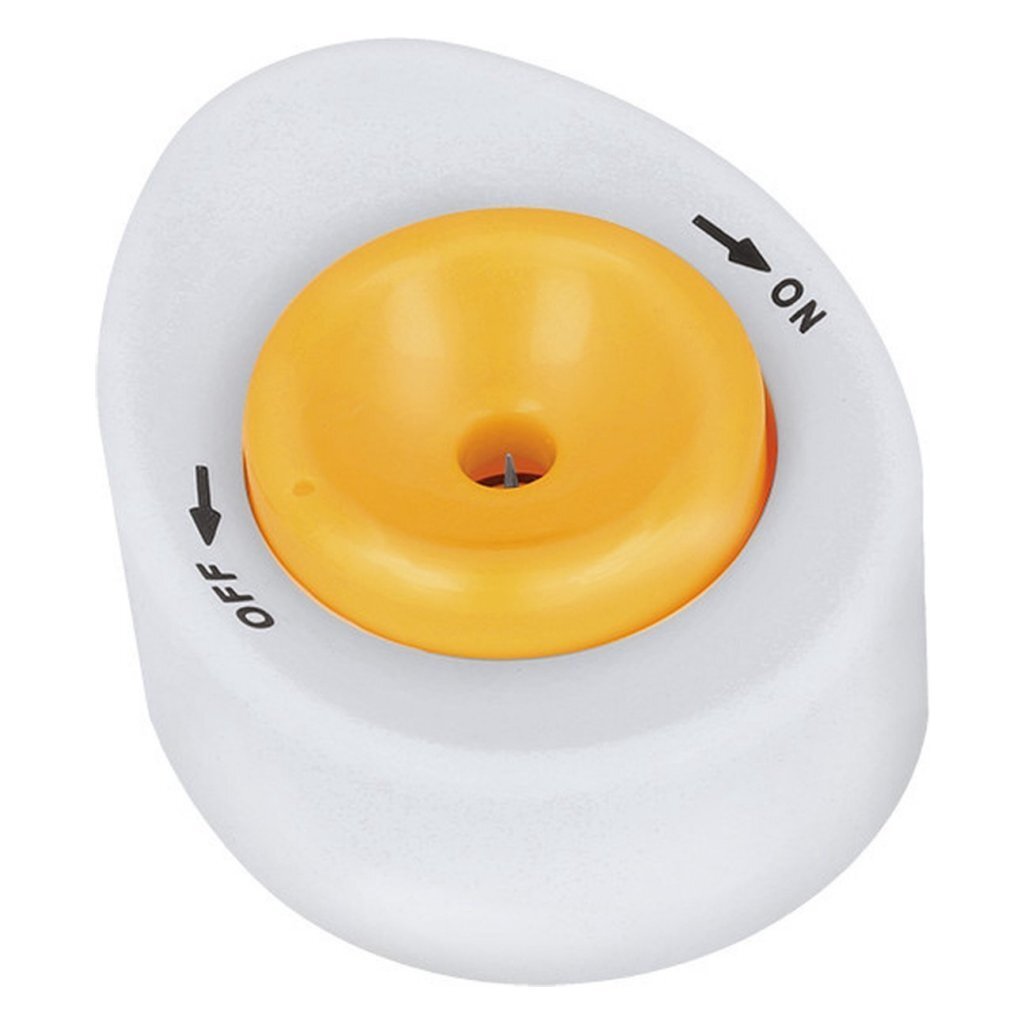 Metaltex Eierprikker Wit/Geel - Afbeelding 2