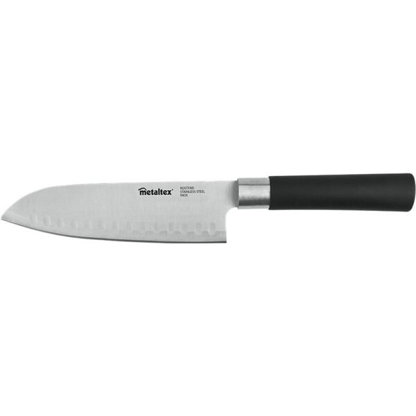Metaltex Asia Santokumes 30 cm Zwart/RVS - Afbeelding 2