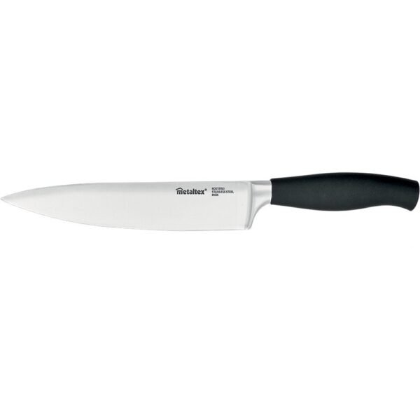 Metaltex Comfort Keukenmes 34 cm Zwart/RVS - Afbeelding 2