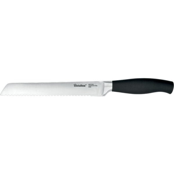 Metaltex Comfort Broodmes 33 cm Zwart/RVS - Afbeelding 2