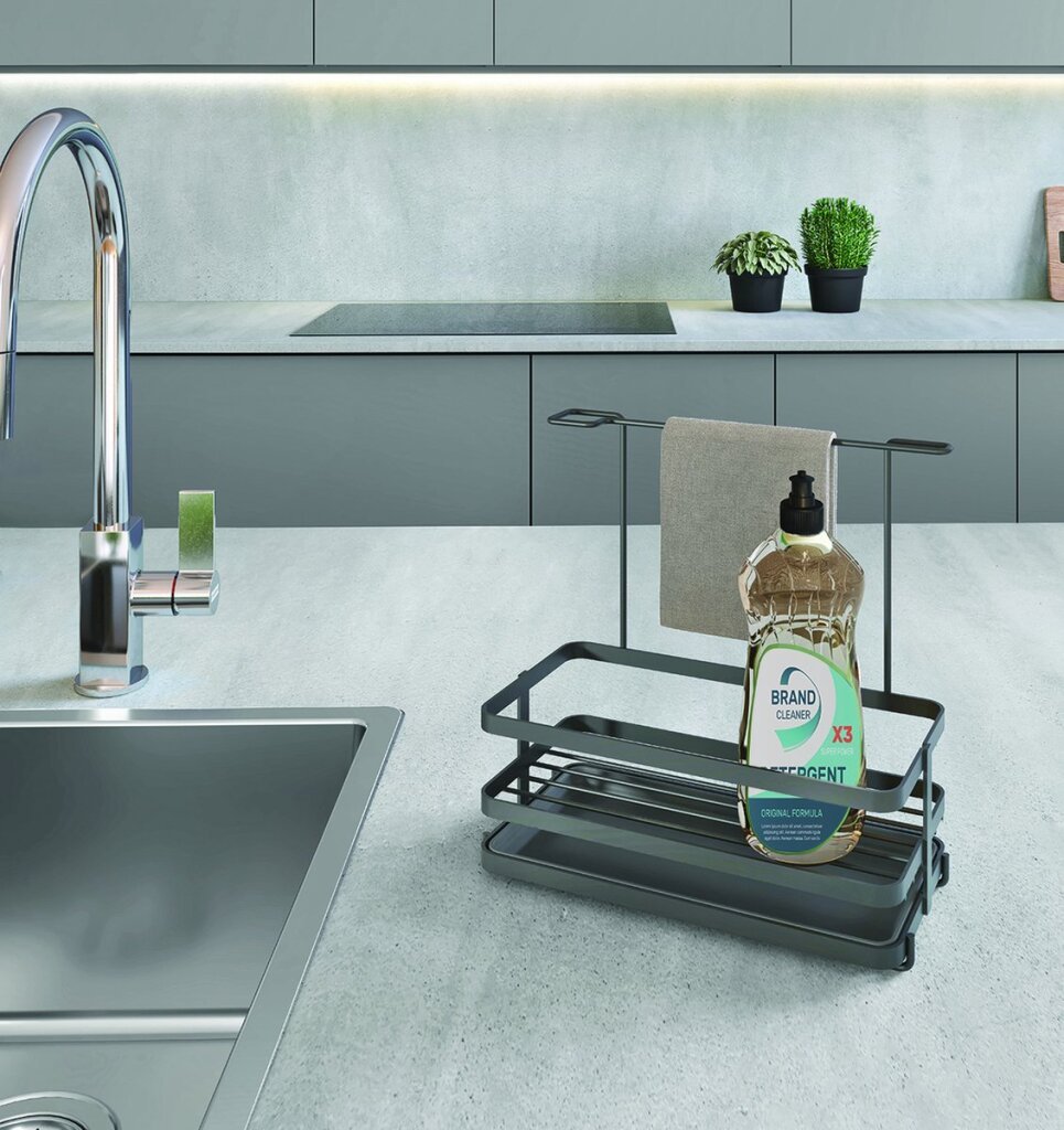 Tomado-Metaltex Tokyo Line Organizer Lava Touchtherm Zwart - Afbeelding 3