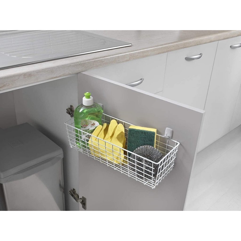 Metaltex Pandino Mandje 33x12x9 cm Wit - Afbeelding 2