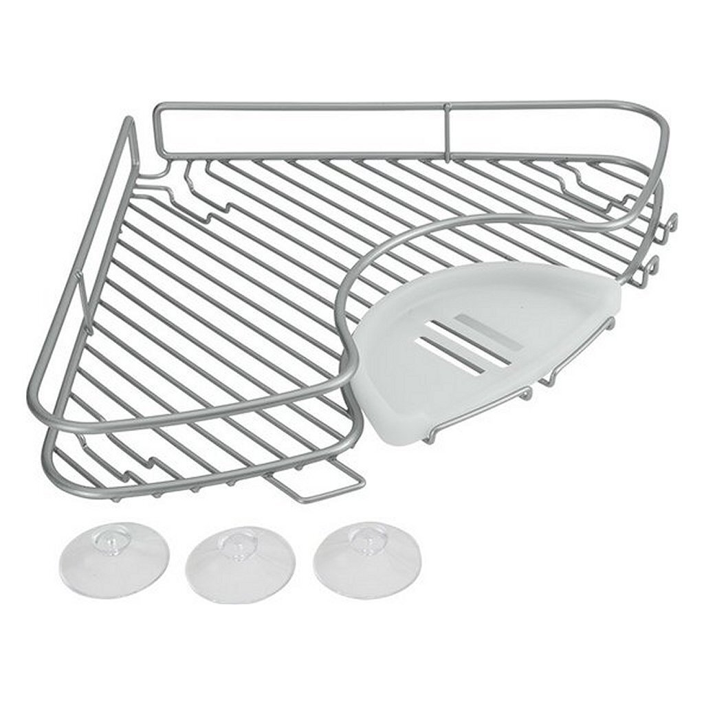 Metaltex Hoekrekje 29x4 cm Zilver