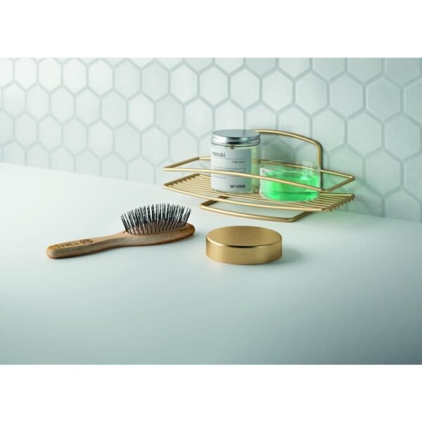 Metaltex Onda Rek 26x11x11 cm Goud - Afbeelding 2