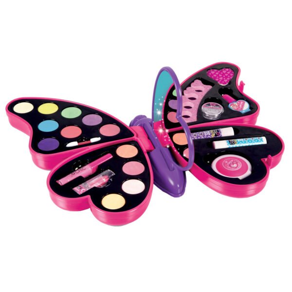 Clementoni Crazy Chic Butterfly Beautyset Make-Up Koffer - Afbeelding 2