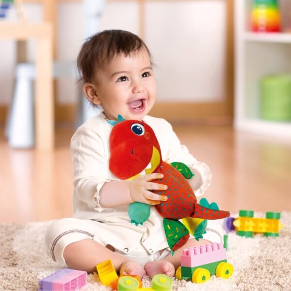 Clementoni Baby My Little Dino Knuffel + Geluid - Afbeelding 3