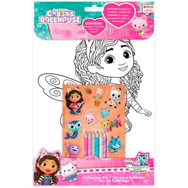 Gabby's Dollhouse Kleurset - Afbeelding 3