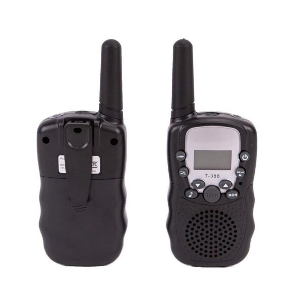 Science Experiment T-388 Walkie Talkie + Licht Zwart - Afbeelding 2