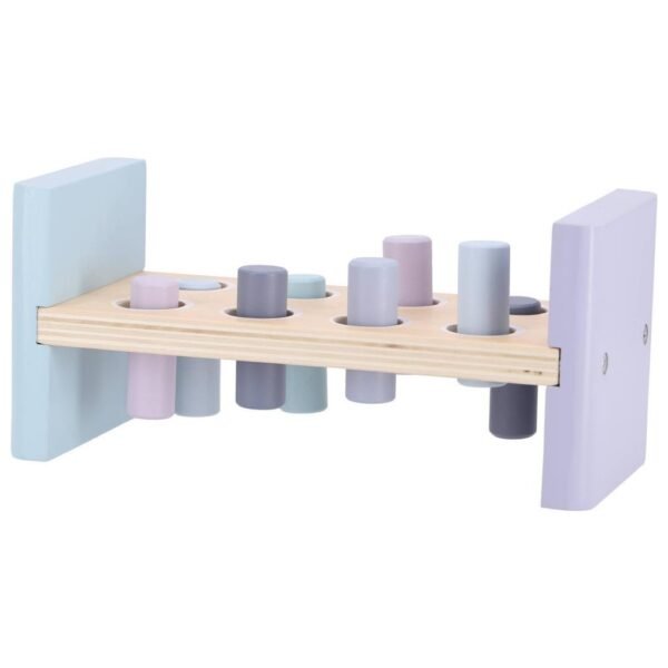 Jipy Houten Hamerbank 10-delig Paars/Blauw - Afbeelding 2