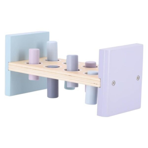 Jipy Houten Hamerbank 10-delig Paars/Blauw - Afbeelding 3