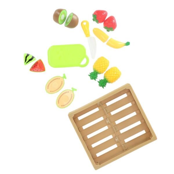 Fruit Snijset met Klittenband in Kistje - Afbeelding 4
