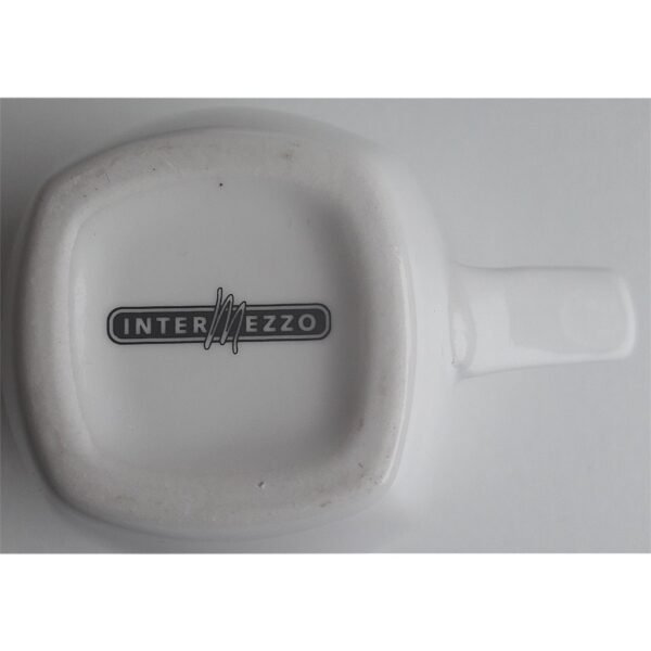 Intermezzo Espresso Kop en Schotel Alex Meijer Logo 3 Stuks - Afbeelding 2