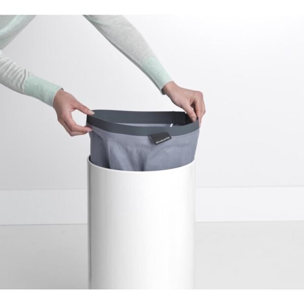 Brabantia Wasbox 35L Wit/Kurk - Afbeelding 2