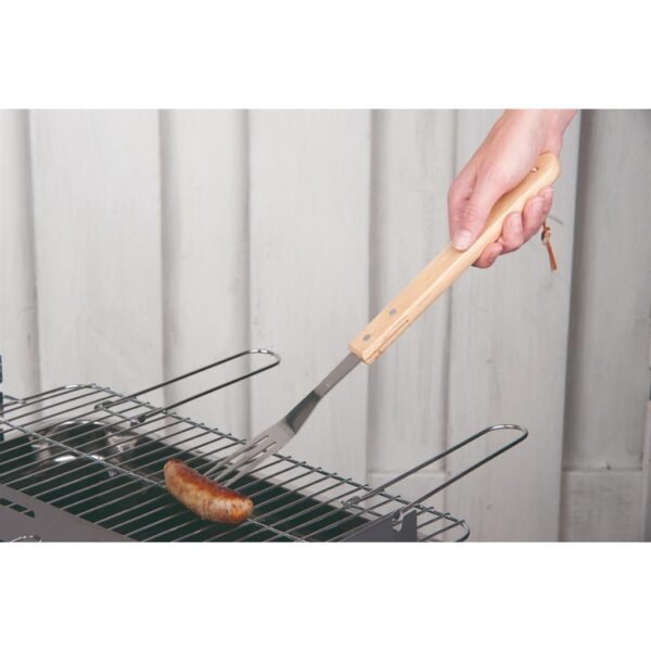 BBQ Collection Luxe Vleesvork 41 cm Eiken/RVS - Afbeelding 3