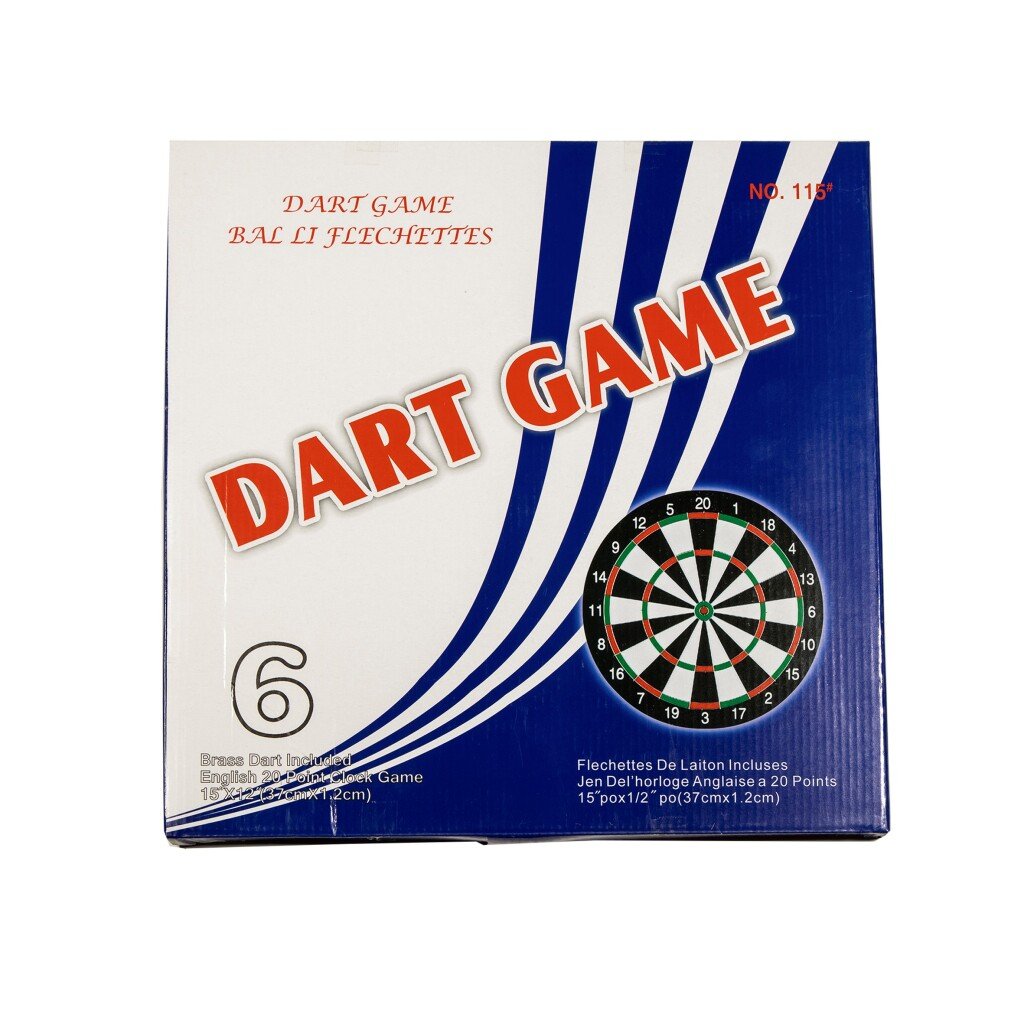 Dartbord 37.5 cm met 6 Darts - Afbeelding 3