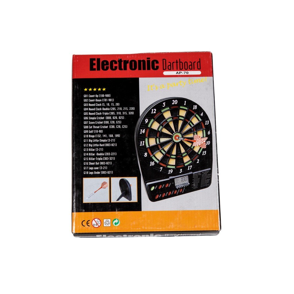 Mini Elektronisch Dartboard + 4 Darts - Afbeelding 3