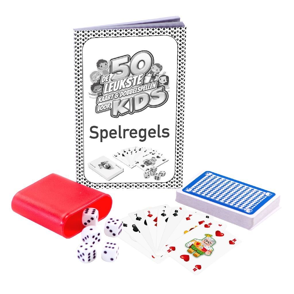 Clown Games Kids 50 Kaart&Dobbel Spellen - Afbeelding 3