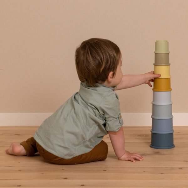 Little Dutch Stapelbekers Blauw - Afbeelding 6