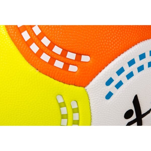SportX Beach Voetbal 22 cm Oranje/Geel/Wit - Afbeelding 2