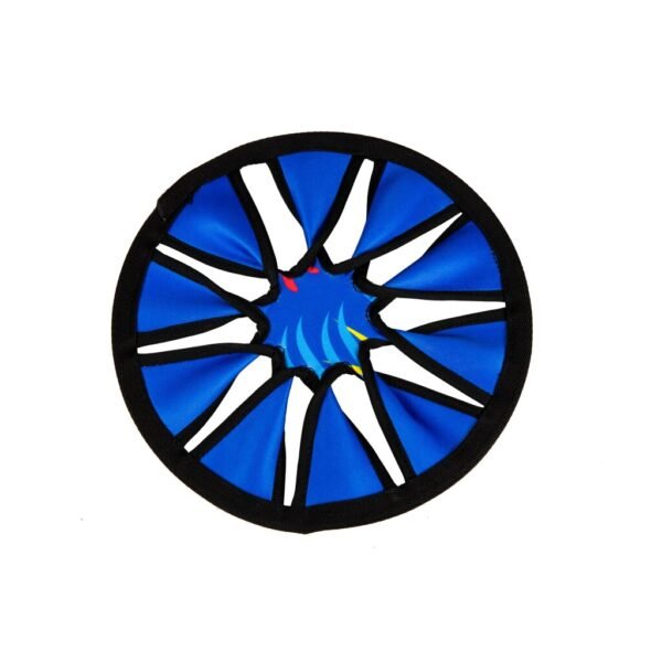 Summertime Soft Frisbee 25 cm Geel/Blauw - Afbeelding 2